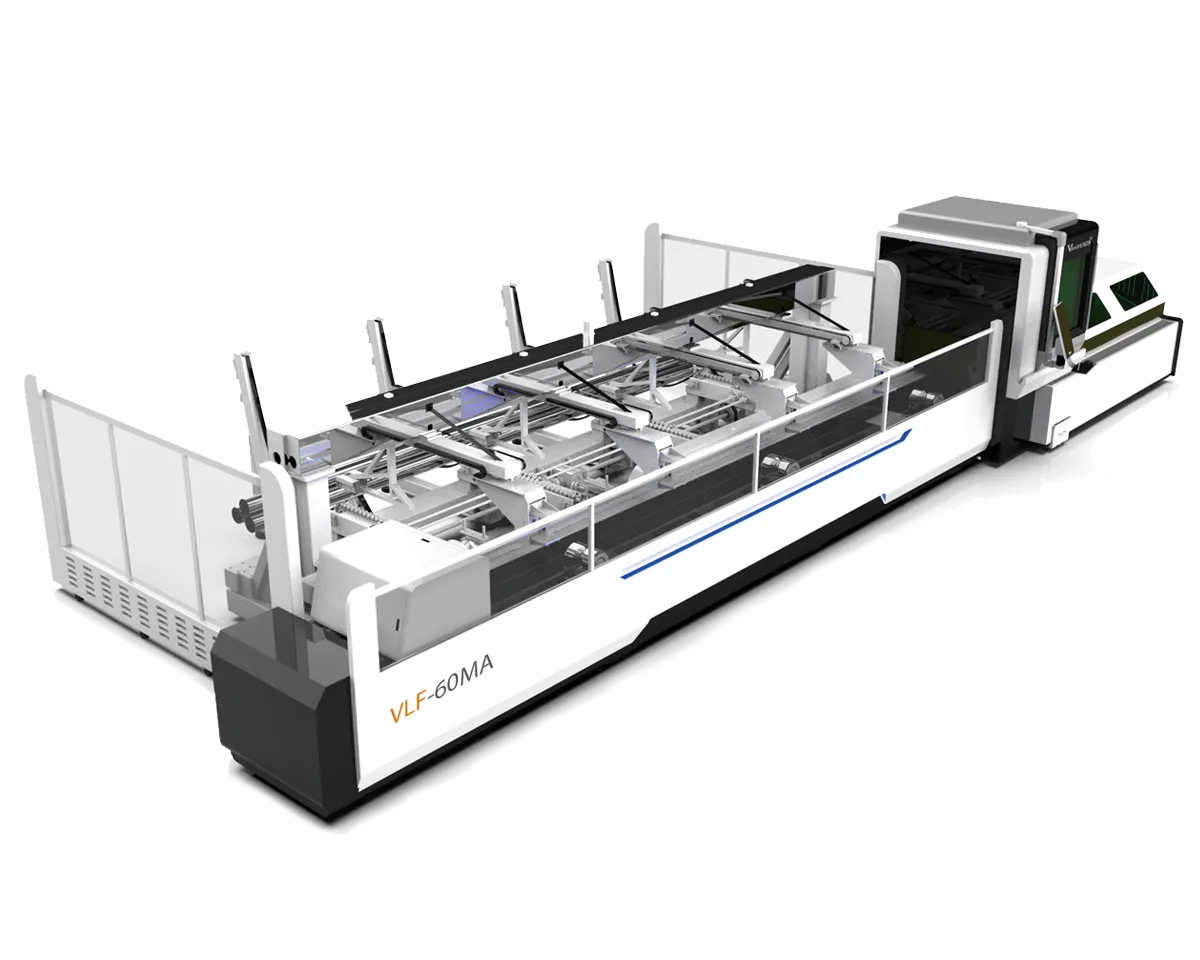 Auto Loading and Unloading Fiber Laser Tube Cutting Machine