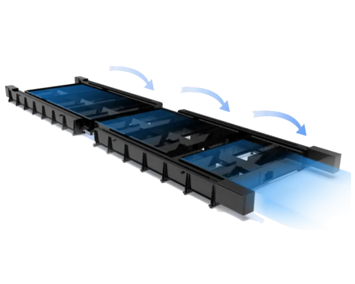 Segmented splicing bed can be customized and lengthened
