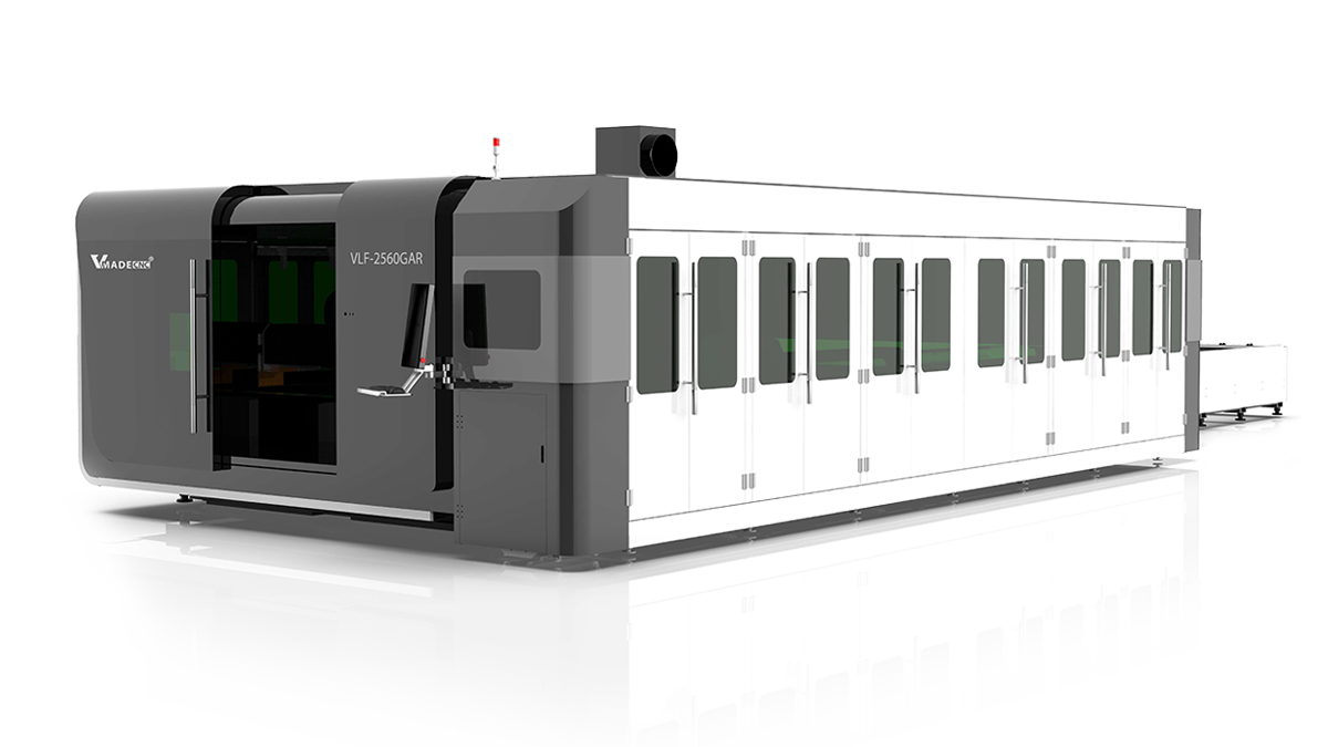 Pipe & Plate Whole Cover Exchange Platform Fiber Laser Cutting Machine